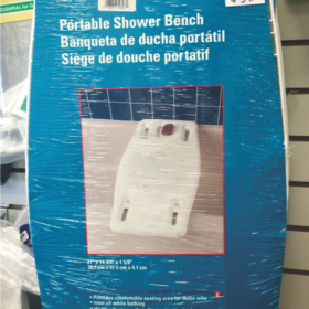 PORTABLE SHOWER BENCH